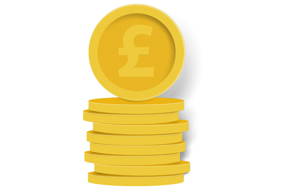 Illustration of coins