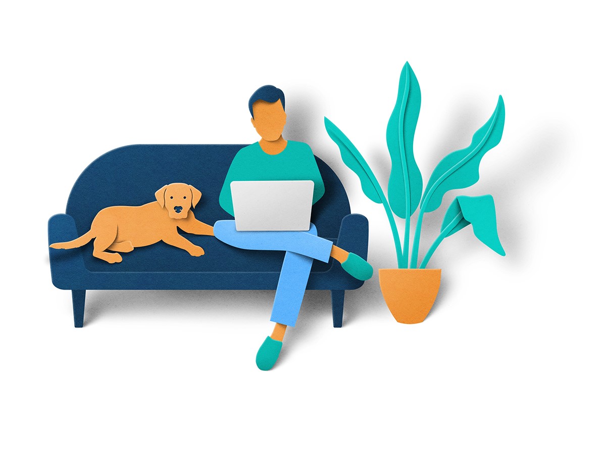 House with solar panels