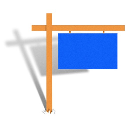 Illustration of a for sale sign